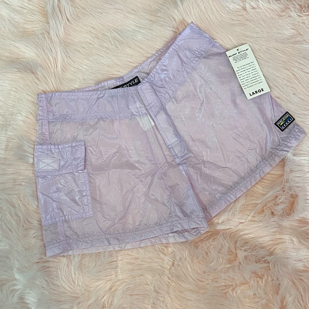 Vintage 90’s Sheer Velcro Shorts